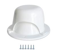 Rv Ventilation Cap - Regolabile Roof Replacement, White Cover for Camper | Trailer Plumbing Outlet, Easy-Install Accessory | Ideal for Motorhome Roofs Ventilations Maintenance, 5.31x2.99 Inches