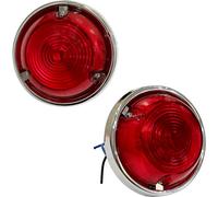 Rv Vintage Coda Luci 2PCS 12V Rimorchio Coda Luce Stop Parcheggio Segnale Rosso