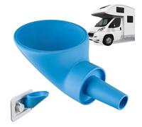RV Water Funnel - Wide Mouth Filling Funnel With Overflow Prevention Filter 20x11cm | ABS Water Inlet F́unnel For Travel Trailer, Van, Motorhome, Caravan, Camping Outdoor Use