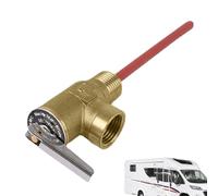 RV Water Heater Temperature And Pressure Relief Valve 210F 150 PSI - Valvola di sicurezza a prova di valvola | Plumbing Relief Valvole | TPR Water Heater Safety Valves For Technicians, Contractors