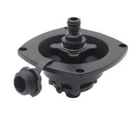 RV Water Inlet Connection, Camping Car Water Inlet Valve, Water Inlet Valve with Cover, Camping Car Water Tank Hose Filler for Marine, Water Connection Fittings for RV Use