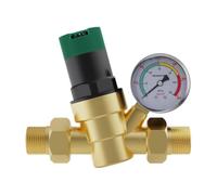 RV Water Pressure Regulator - Lead-Free Adjustable Leak Proof Copper Valve