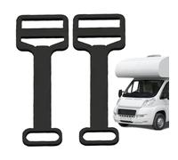 RV Window Stay | 2 Pieces Weather Resistant Secure Lock Tool | Wheel Window Limiter | For Van Travel Trailer Camping Caravan Outside Trip, Fiable Facile À Installer