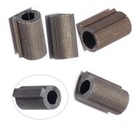 RV030 adattatore manicotto albero progettato per l'uso con motore 23 Per accoppiamento riduttore a vite senza fine, adattando alberi motore 6 35mm/8mm per adattarsi 11mm Per foro di ingresso riduttore