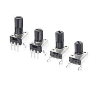RV09 Verticale Orizzontale Albero 15/20mm 1k 2k 5k 10k 20k 50k 100k 0932 Resistore regolabile Potenziometro a tenuta stagna Tipo 9 3Pin 10 pezzi(Horizontal 15MM,20K Ohm)