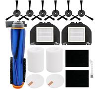RV2310AE Parti di ricambio per Shark AV2310AE RV2310AE RV2320S UR2350AE RV2300S Matrix Robot Aspirapolvere 1 Spazzola Principale Rullo 2 Set Filtri in Schiuma 2 Filtri 6 Spazzole Laterali (non per