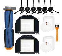 RV2310AE Parti di ricambio per Shark RV2310AE Matrix Robot Aspirapolvere Kit di Accessori 1 Spazzola Principale, 6 Spazzole Laterali, 2 Filtri, 2 Filtri in Schiuma, 1 Spazzola di Pulizia