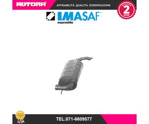 RV7507 Silenziatore posteriore (MARCA IMASAF).