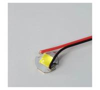 RVBLRDSE 1pc 40W High Power LED 5050 7070 Bead Diode 3V 16mm warm white With Cable