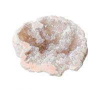 RVBLRDSE Cristallo di agata grezza geode fetta quarzo pietra di cristallo cluster minerali ReikiGXMACrystal cristallo di quarzo