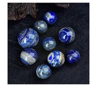 RVBLRDSE Cristallo naturale grezzo 2 cm naturale Lapislazzuli Pietra Sfera di Pietra di quarzo blu Pietre di pietra Sfera Sfera Decorazione Minerali Cristallo di quarzo