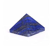 RVBLRDSE Gioielli in pietra regalo per la famiglia, lapislazzuli, piramide, cristalli di quarzo, pietre e minerali, Feng Shui, artigianato, decorazione fine, pietra fortunata, gioielli in cristallo di