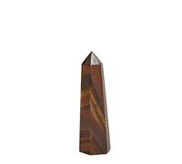RVBLRDSE Regalo di Pietra di Cristallo Naturale Marrone Occhio di Tigre Pilastro Decorazioni for la casa Pietre Naturali Crystal Specimen (Size : 8-9cm)