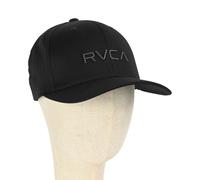 RVCA Flex Fit Cappellino Nero - L/XL S/M Acrilico (SP26)