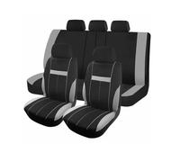 RVEVFBKBAL Auto Coprisedili Auto In Tessuto Poliestere Dimensioni Universali Adattano Alla Maggior Parte Delle Auto SUV Camion Con 3 Cerniere(GRIGIO)