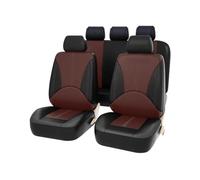 RVEVFBKBAL Auto Per Accord Per Città Per Civic CRV CRZ Per Elysion Per FIT Per Jazz Per Insight Coprisedili Auto In Pelle Cuscino(9pieces Black Coffee)