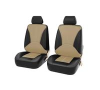 RVEVFBKBAL Auto Per Accord Per Città Per Civic CRV CRZ Per Elysion Per FIT Per Jazz Per Insight Coprisedili Auto In Pelle Cuscino(4pieces Beige)