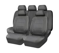 RVEVFBKBAL Auto Per Freed Per City Interno In Pelle Coprisedile Auto Set Completo(GRIGIO)