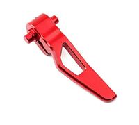 RVEVFBKBAL Pedane per Moto Accessori Leva Freno A Mano per Motocicletta per KYMCO AK550 AK 550 2017-2024 Leva Freno di Stazionamento per Motocicletta(Rosso)