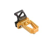 RVEVFBKBAL Pedane per Moto Pedale Leva Freno Posteriore per Moto Ingrandisci Estensione per Benelli TRK 251 502 X 502X TRK251 TRK502X(Giallo)