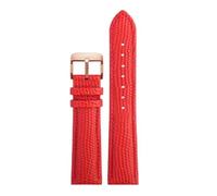 RVHAOODI - Accessori di sostituzione della fascia di lucertola rossa nera rossa nera