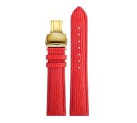 RVHAOODI - Accessori di sostituzione della fascia di lucertola rossa nera rossa nera