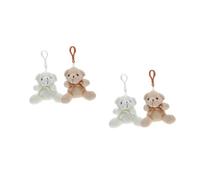 RVHAOODI Bambola di prua a sospensione carina in miniatura in miniatura mini orso figure plancia