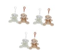 RVHAOODI Bambola di prua a sospensione carina in miniatura in miniatura mini orso figure plancia