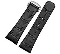 RVHAOODI Bracelet de montre en cuir véritable pour Omega Constellation Double Eagle Series Hommes Femmes 17 mm 23 mm