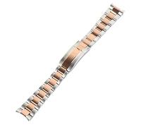 RVHAOODI Canda di guardia in acciaio inossidabile per cinghia sotto custodia cinghia opaco Bracciale spazzolato Sangere di orologio gurt Parti Correa Glide Lock 20mm