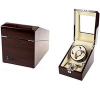RVHAOODI Guarda Winder Box Orologio automatico Watch Box Watch Winder 2 3 Rettangolare Mute Automatico Avvolgitore a doppio orologio con bloccante Winder Box MWSOZ MWSOZ