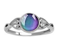 RVHAOODI L'anello di emozioni reattivo per il cambiamento del colore unisex per uomini e donne il design creativo riflette il tuo umore presente per i compleanni e gli anniversari delle vacanze