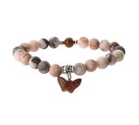 RVHAOODI Perline S, braccialetti a sospensione di sabbia rossa glassati in perline con gioielli in cristallo reiki per uomini