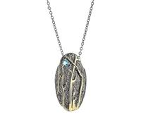 RVHAOODI women's for necklace two-tone shell shape pendant necklace black women's jewelry Made in China