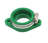 RVIFY Adattatore per carburatore per Motocicletta, Adesivo Universale, PE PWK, 21-34 mm, collettore di aspirazione dell'Aria, UTV ATV(Green 21-30mm)