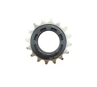 RVIFY Adatto per DNP 16T 17T 18T 34mm Ruota Libera per Bicicletta a velocità Singola BMX/Scatto Fisso/Strada Pignone volano in Acciaio Accessori(16T Silver)