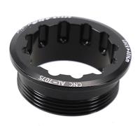 RVIFY Adatto per Shimano M6100/M7100/M8100, Bullone di Fissaggio per Corona della Cassetta, 1 Pezzo, Copertura del Mozzo per Bicicletta A 12 velocità.(Black)