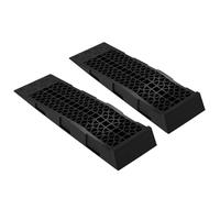 RVIFY Asta 2 Rampe di Servizio per Auto 3T, Design in Materiale PP per SUV, Pick-up, Camion Leggeri, Sollevamento, Riparazione, Supporto per martinetto a Secco per Auto. CRIC PANTOGRAFO