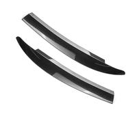 RVIFY Car Headlights Eyebrows Coppia di palpebre Anteriori per fari Anteriori Adatte per VW Scirocco R GTS 2008-2017, Look Carbonio