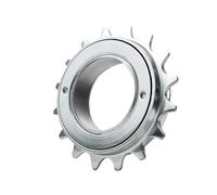 RVIFY Cassette pignoni e Ruote libere per Bicicletta ruo Adatto per BMX 1 velocità pignone Ingranaggi Accessori 16T 18T 20T 22T 24T 34MM Singolo Bicicletta Ruota Libera Parte(1pc 16T Silver)