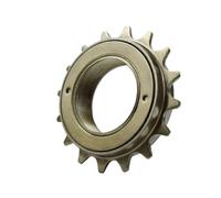 RVIFY Cassette pignoni e Ruote libere per Bicicletta ruo Adatto per BMX 1 velocità pignone Ingranaggi Accessori 16T 18T 20T 22T 24T 34MM Singolo Bicicletta Ruota Libera Parte(1pc 16T Brown)