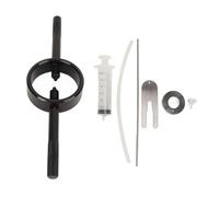 RVIFY Cassette pignoni e Ruote libere per Bicicletta ruo Kit di Strumenti per la Manutenzione delle forcelle delle motociclette, Livello dell'olio di precisione Universale e compressore per Molle.