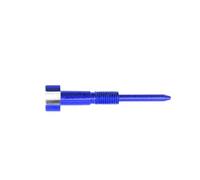 RVIFY Kit di Viti di Regolazione dell'Aria per Moto in Alluminio CNC Adatte per carburatori Keihin PWK da 21 24 26 28 30 32 34 mm(Blue)