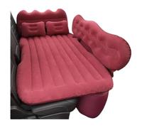 RVIFY Letto per auto Lettino da viaggio per auto Materasso ad aria automatico Cuscino per dormire Sedile posteriore gonfiabile Cuscini esterni Divano letto da campeggio Materassino Gonfiabile(Red)