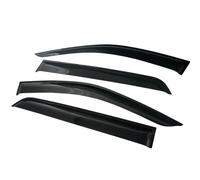 RVIFY Parapioggia 4 Pezzi Adatti per Ford Everest T9 2023 2024 deflettori per finestrini Laterali, Protezione da Sole, Pioggia e Vento