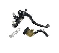 RVIFY pompa freno leva Leva cilindro universale Adelin PX1 da 14/15/16/17,5/19 mm, adatta per Yamaha, adatta per Kawasaki, adatta per Suzuki. Freno Leve di Frizione Maniglia(Grey Right 19mm)