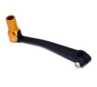 RVIFY pompa freno leva Leva del cambio in lega di alluminio per 50cc, 110cc e 250cc, accessori per moto, quad, Dirt Pit, Monkey Bike. Freno Leve di Frizione Maniglia(B-Gold-PPR)