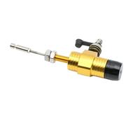RVIFY pompa freno leva Pompa freno idraulica per cilindro principale della frizione M10x1,25mm in alluminio per moto, adatta per fuoristrada Freno Leve di Frizione Maniglia(Gold)