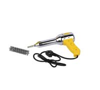 RVIFY Saldatrice per plastica Pistola ad Aria Calda per Saldatura di plastica Regolabile, Kit per saldatrice ad Aria Calda per PE PP PVC(500W)