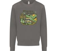 RVing Thru The Land RV Motorhome Camping Uomo Sweatshirt Jumper